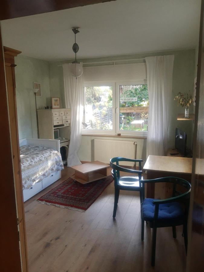 Gartenzimmer Mit Strassenbahn Zu Dom Und Messe Cologne Extérieur photo